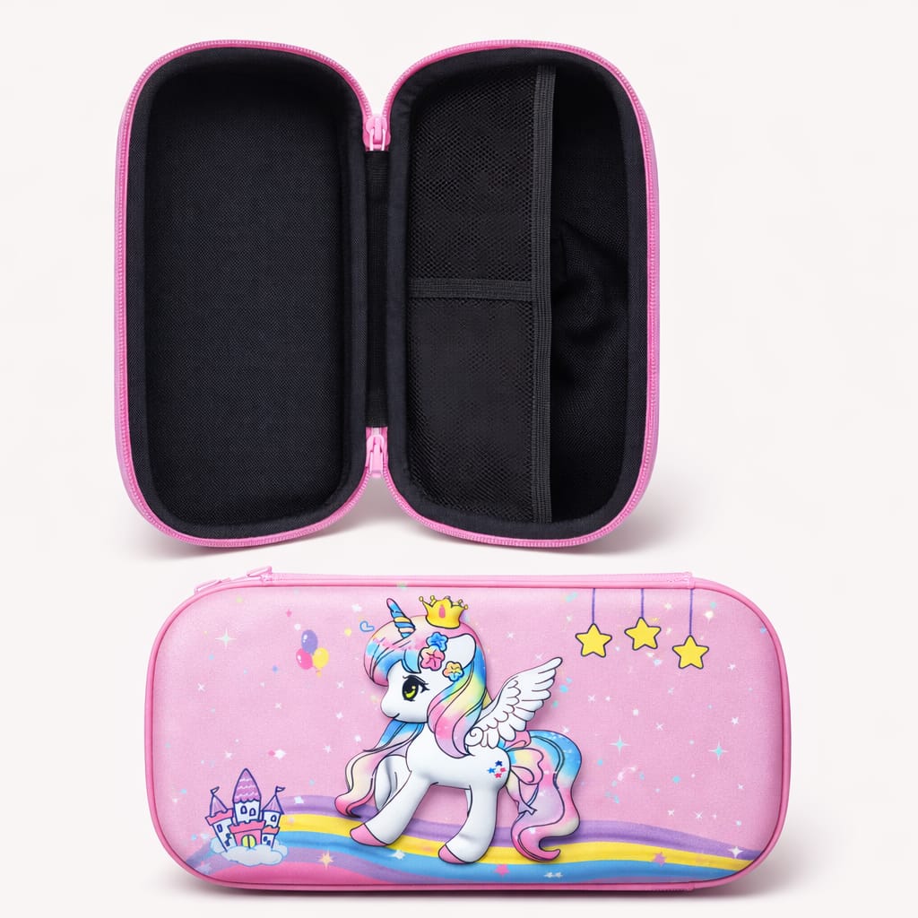 WhatsApp Image 2026-02-12 at 12.22.16 AM (1) 3D Unicorn Pencil Case - Image 1