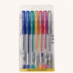 Glitter Gel Pen Set – 7 Colors