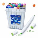 Twin-Tip Markers – 24 Colors Set