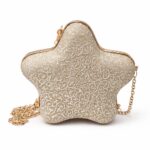 ✨ Golden Star Party Clutch Bag