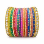 Colorful Traditional Bridal Bangles Set