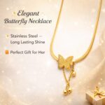 Elegant Butterfly Pendant Necklace