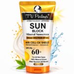TV Parlour Mineral Sun Block SPF 60+ – Broad Spectrum Sunscreen