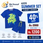 KIDS T-SHIRT+SHORTS